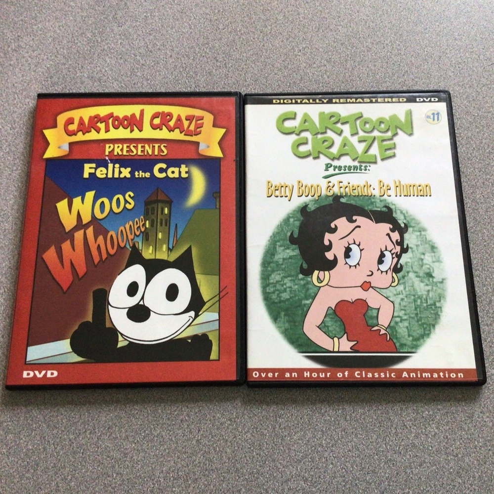 Cartoon craze DVD